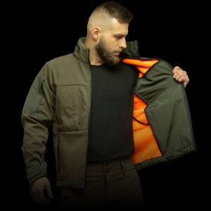 Демісезонний костюм Khatex Orange - Олива (Softshell)